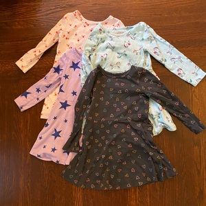 Cat & Jack dresses, size 4T
